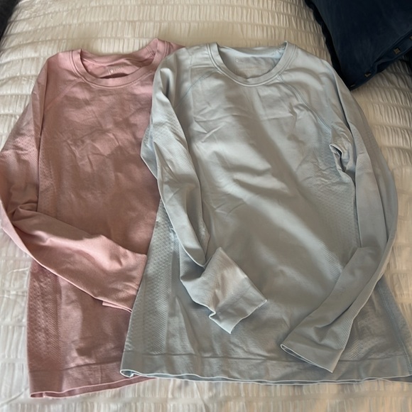 Figs underscrub tops small light blue and light pink - Picture 4 of 4